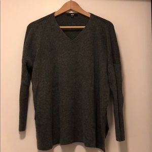 Uniqlo charcoal grey sweater